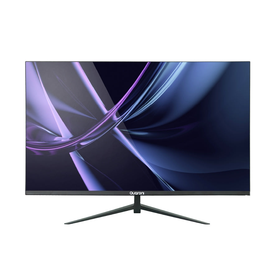 Monitor Quaroni MQ27-02 de 27" Full HD a 100Hz y Bocinas - Experiencia Inmersiva Completa - Espectacular