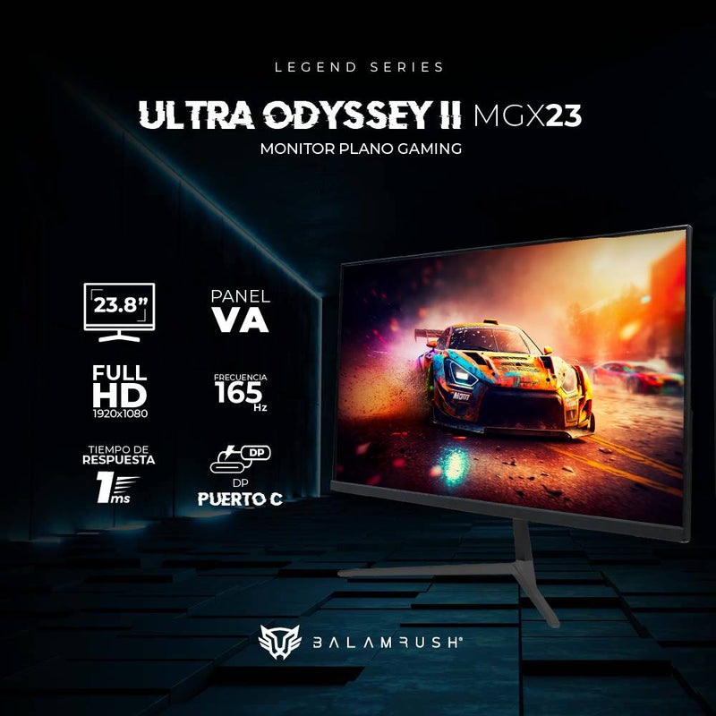 Monitor Gaming 23.8 165hz Ultra Odissey II MGX23 Balam Rush