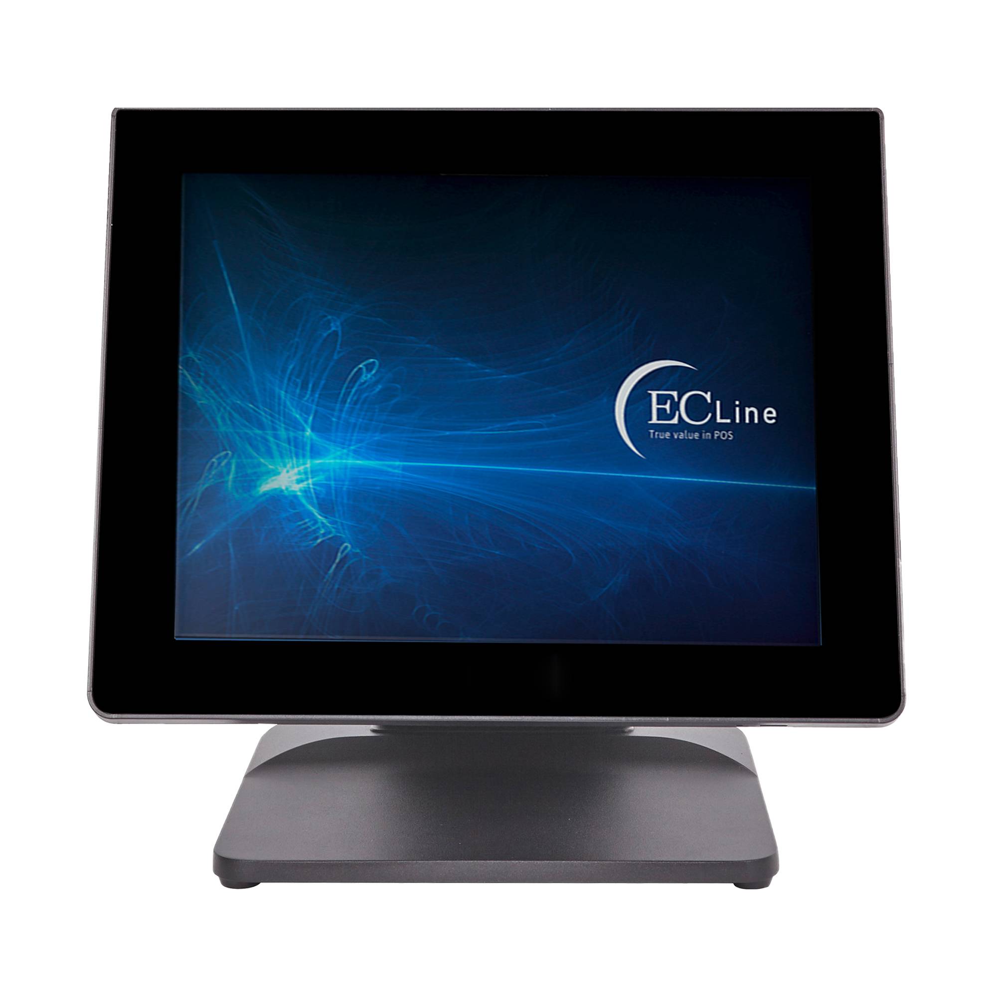 Monitor Touch Screen EC LINE 1538 (EC-FS-1538-TS) - Pantalla Capacitiva LED-LCD 15 Pulgadas - Respuesta Rápida de Conexión - Precisión Profesional