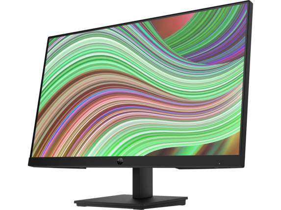 Monitor HP FHD P24v G5. 23.8 en diagonal (7N914AT#ABA). Pantalla con antirreflejo Resolución 1920 x 1080. Puertos HDMI /VGA