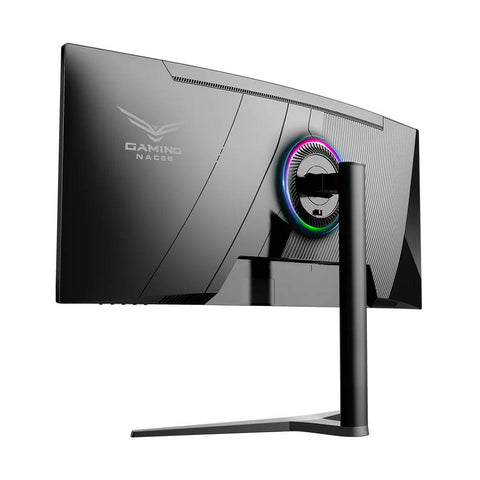 Monitor Gamer Curvo Naceb Oasis 34 NA-0645 - Pantalla Ultrawide WQHD 180Hz Curvatura 1500R - Visión Panorámica Competitiva