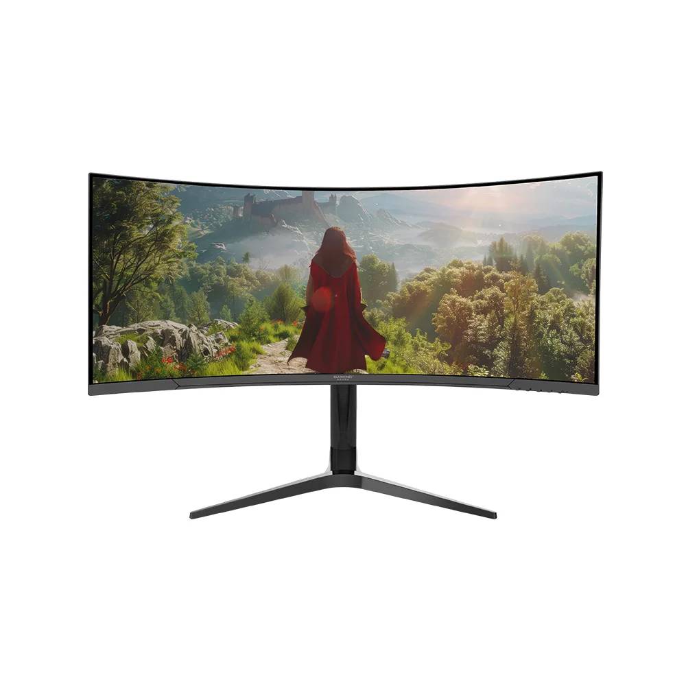 Monitor Gamer Curvo Naceb Oasis 34 NA-0645 - Pantalla Ultrawide WQHD 180Hz Curvatura 1500R - Visión Panorámica Competitiva
