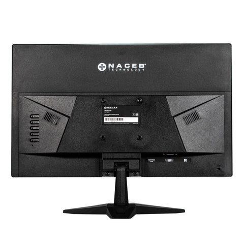 Monitor Naceb NA-0504 19.5 Pulgadas HD+ Pantalla Clara para Oficina y Hogar