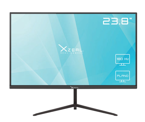 Monitor Xzeal XZ3010-3 23.8" - Panel Plano VA FHD 180Hz y 1ms - Velocidad Extrema para Gaming - Nuevo