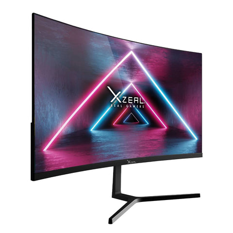 Monitor Xzeal XSPMG07B XST-570-1 23.8" - Panel Curvo VA FHD 100Hz - Inmersión Envolvente y Confortable - Nuevo