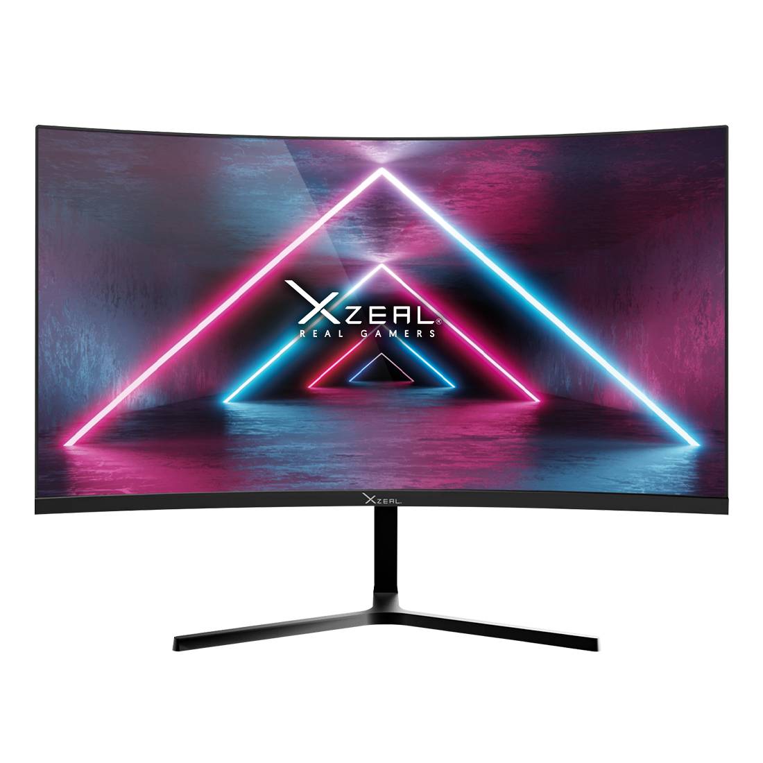Monitor Xzeal XSPMG07B XST-570-1 23.8" - Panel Curvo VA FHD 100Hz - Inmersión Envolvente y Confortable - Nuevo