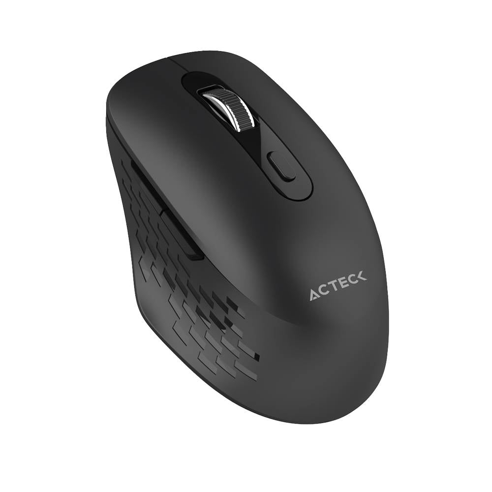Mouse Inalámbrico Acteck Optimize Flow MI480 - Bluetooth y USB 2.4GHz con 5 Botones - Navegación Fluida e Ergonomía