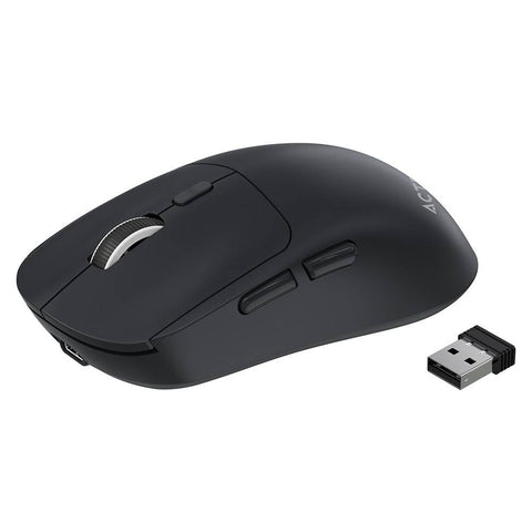 Mouse Ergonómico Multidispositivo Instinct Click MI484 2.4Ghz + Bluetooth Batería Recargable y DPI Ajustable Negro