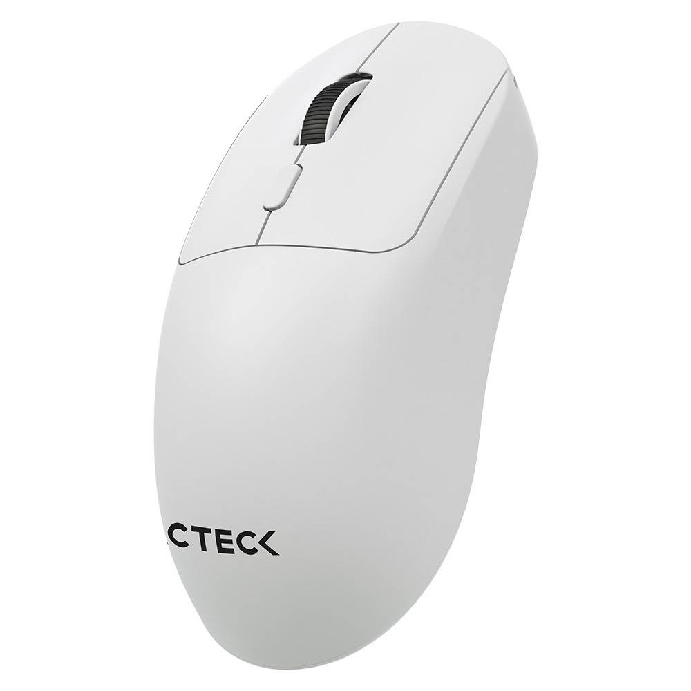 Mouse Ergonómico Multidispositivo Instinct Click MI484 2.4Ghz + Bluetooth Batería Recargable y DPI Ajustable Blanco
