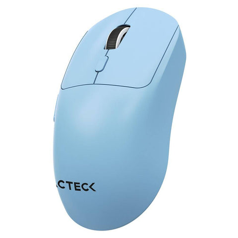 Mouse Ergonómico Multidispositivo Instinct Click MI484 2.4Ghz + Bluetooth Batería Recargable y DPI Ajustable Azul