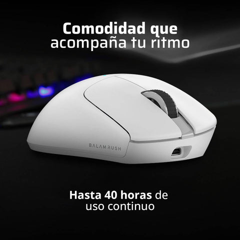 Mouse Gamer Inalámbrico Balam Rush Drift Perform MG5 - Receptor USB 2.4GHz Ergonómico - Control Total en tus Juegos