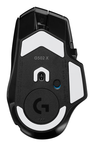 Mouse Gamer Logitech G502 X PLUS Negro - Sensor HERO 25K e Iluminación LIGHTSYNC - Precisión Absoluta y Ergonómico - Nuevo