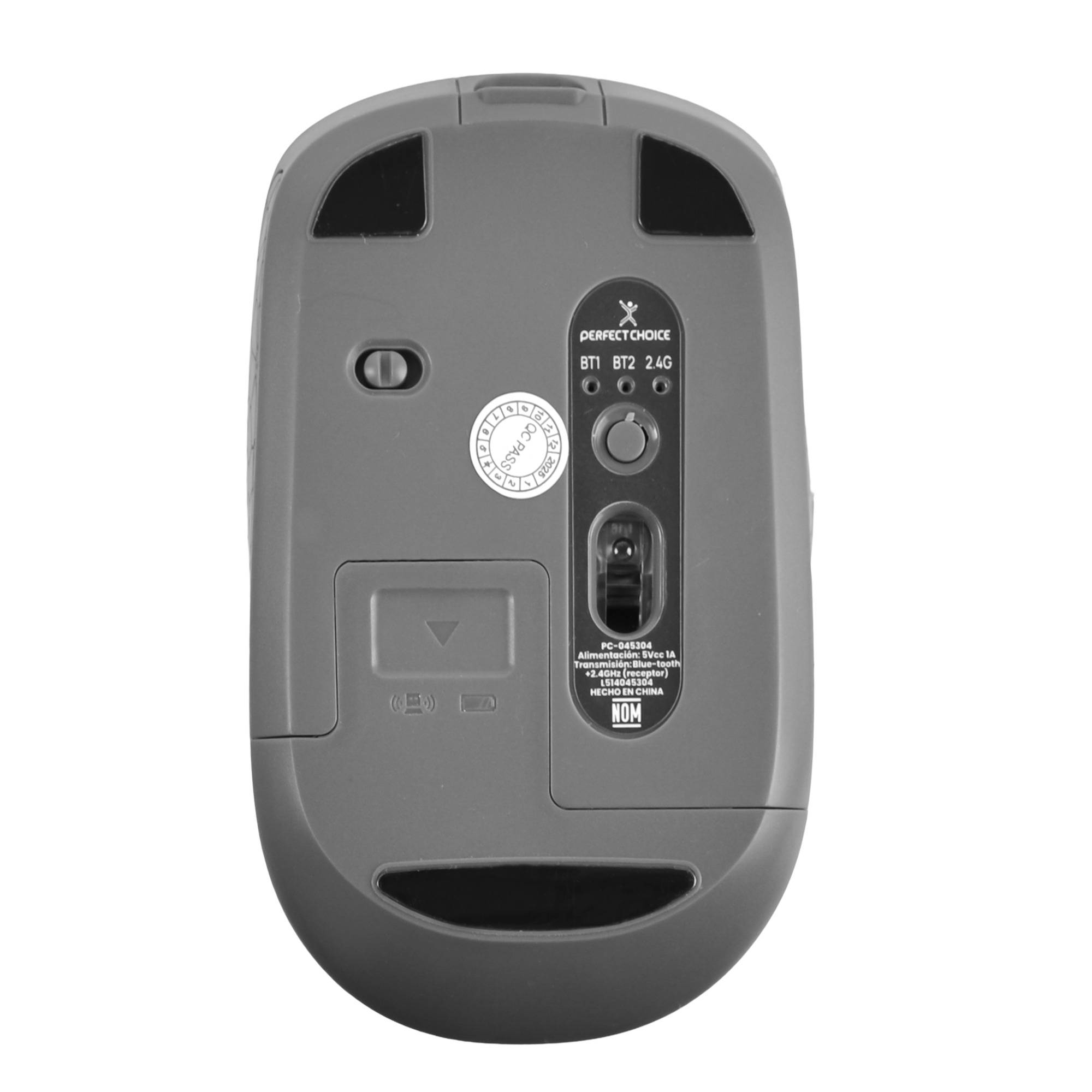 Mouse Inalámbrico Recargable Perfect Choice Orion - Iluminación RGB Personalizable - Alta Precisión