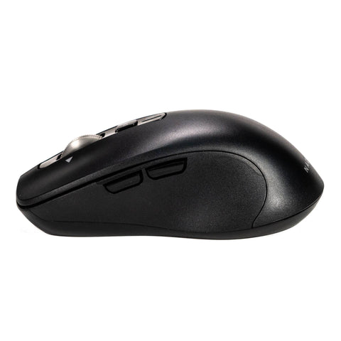 Mouse Inalámbrico Naceb NA-0132 | Diseño Ambidiestro Ergonómico | Uso Cómodo para Zurdos y Diestros