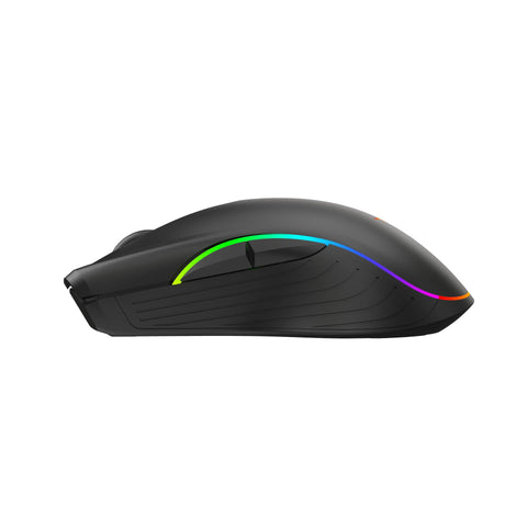 Mouse Gamer Inalámbrico Naceb Zephir NA-0973 | Conexión 2.4GHz Sin Lag | Libertad de Movimiento