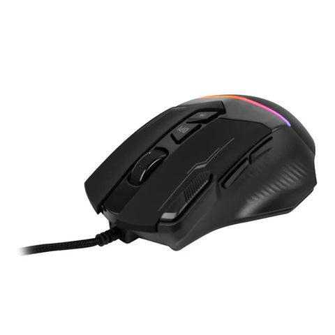 MOUSE GAMER TRAPPER XTREME ILUMINACION RGB 7200 DPI VORTRED BY PERFECT CHOICE