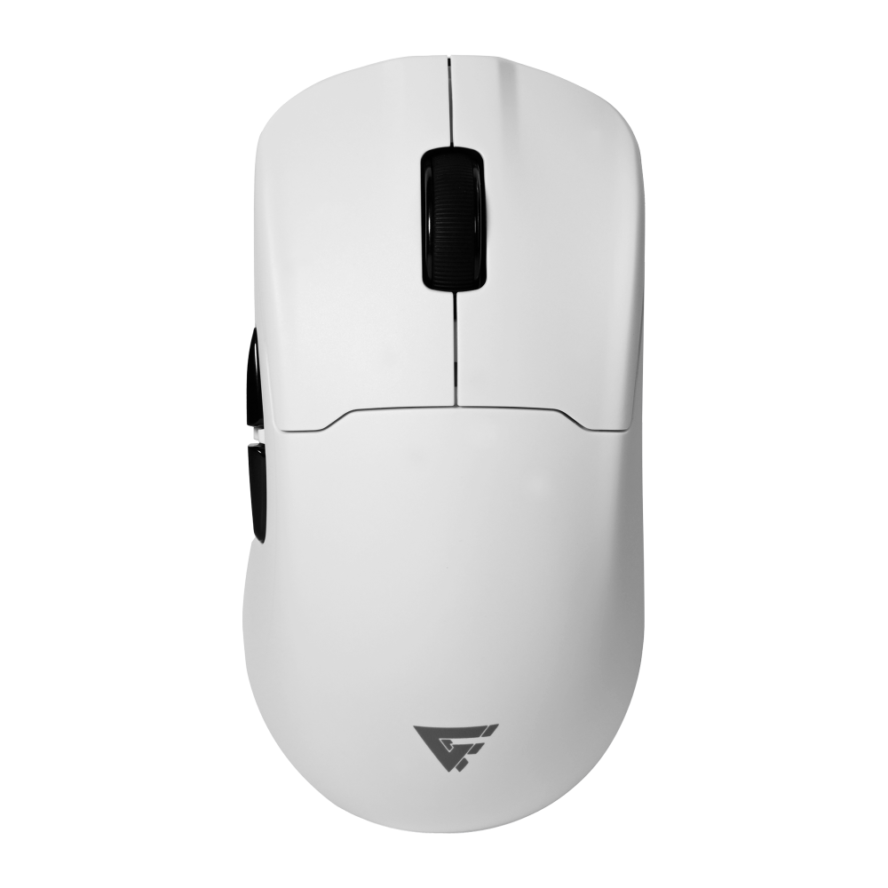 Mouse Game Factor Inalambrico Wireless 2.4G+Bt, Pixart 3395, 26K Dpi, 4K Hz Base Rgb 56G (Mow800-Wh)