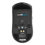 Mouse Game Factor Inalambrico Wireless 2.4G+Bt, Pixart 3395, 26K Dpi, 4K Hz Base Rgb 56G (Mow800-Wh)
