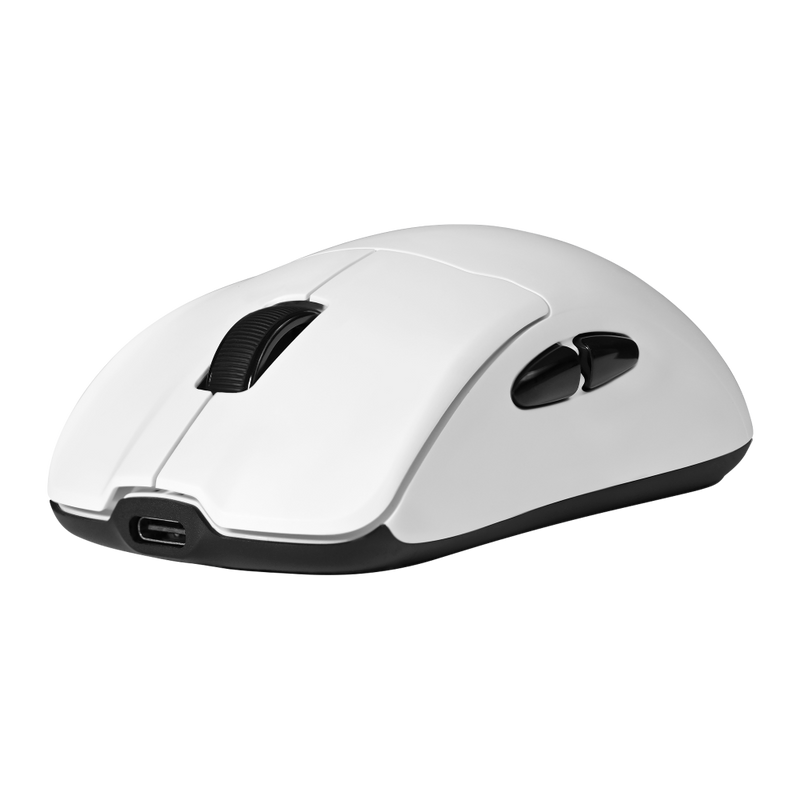 Mouse Game Factor Inalambrico Wireless 2.4G+Bt, Pixart 3395, 26K Dpi, 4K Hz Base Rgb 56G (Mow800-Wh)