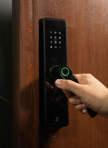 Cerradura Inteligente WiFi de Aluminio con 5 Métodos de Acceso - Acceso Seguro y Sin Llaves - Vanguardista