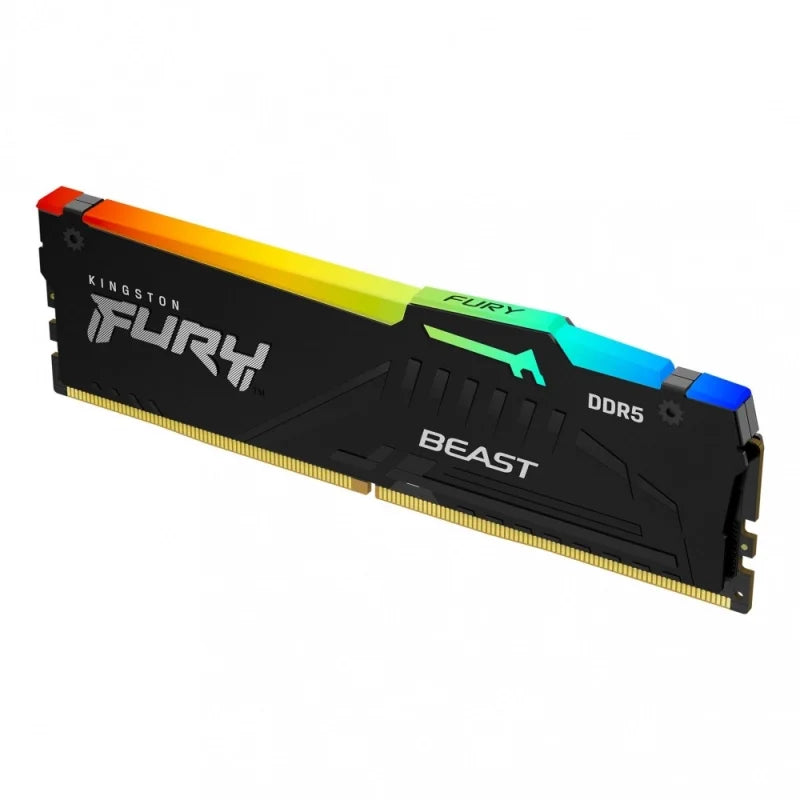 Memoria DDR5 Kingston Furybeast Rgb 8Gb 5600Mhz Dimm (KF556C40BBA-8)