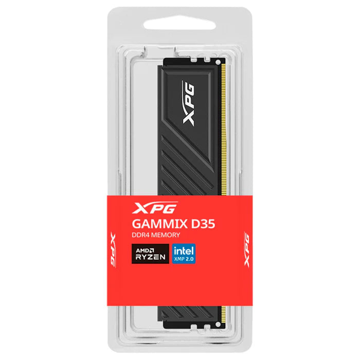 Memoria Ddr4 Xpg Gamix D35 16Gb 3200 Black Dimm(Ax4U320016G16A-Sbkd35)