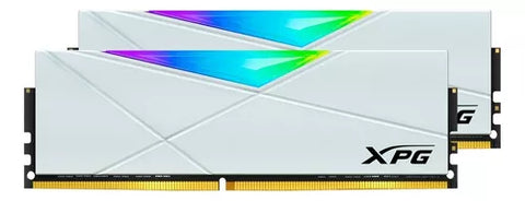 Kit De Memoria Ram Xpg Spectrix D50 Rgb, 16gb( 2 X 8gb) 3200 Mhz - Blanco