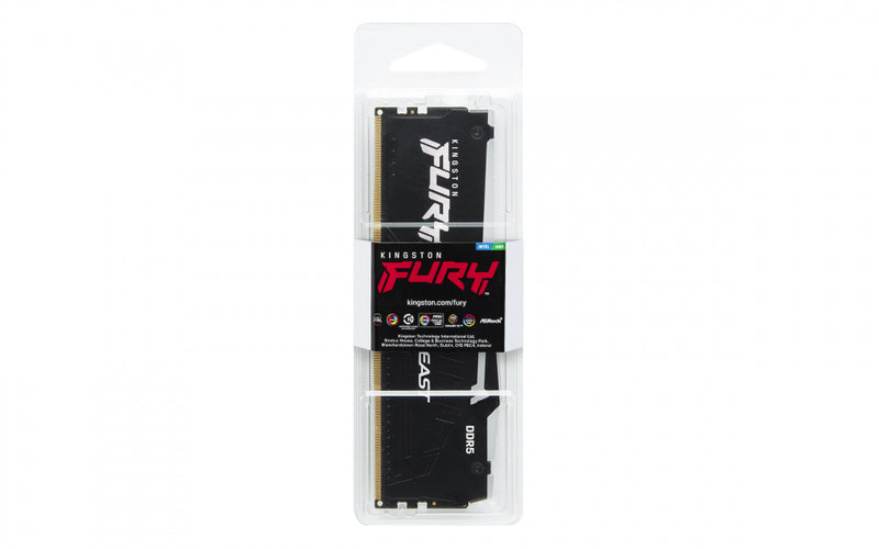 Memoria Ddr5 Kingston Furyb 16Gb 6000Mhz Rgb Ex (Kf560C36Bbe2A-16)