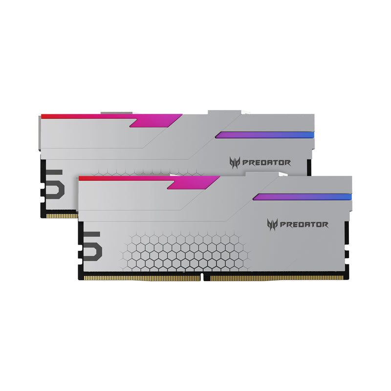 Memoria Ddr5 Predator Hermes 64Gb 2X32 6400Mhz Cl32 Plata BL.9BWWR.425