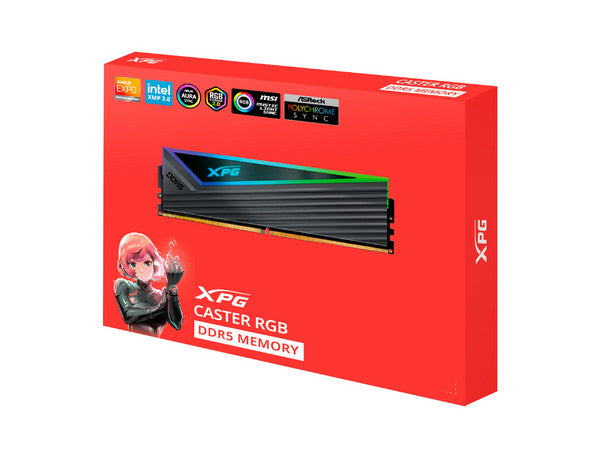 Memoria Ddr5 Xpg Caster 16Gb 6000Mts Rgb Kit 2X16 (AX5U6000C3016G-DCCARGY)