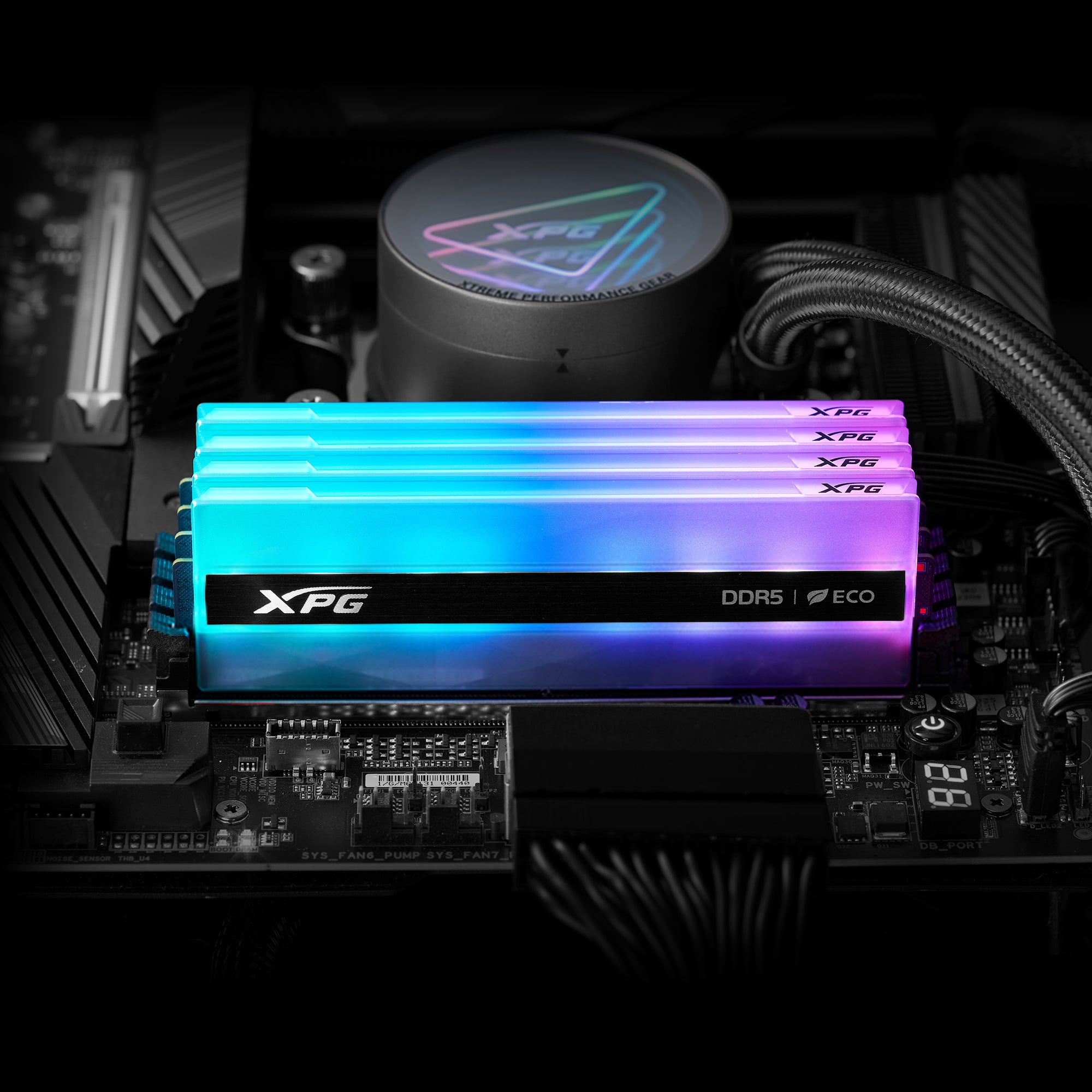 Memoria Ddr5 Xpg Lancer Neon 16Gb 6000Mts Rgb (AX5U6000C3016G-CLANRSG)