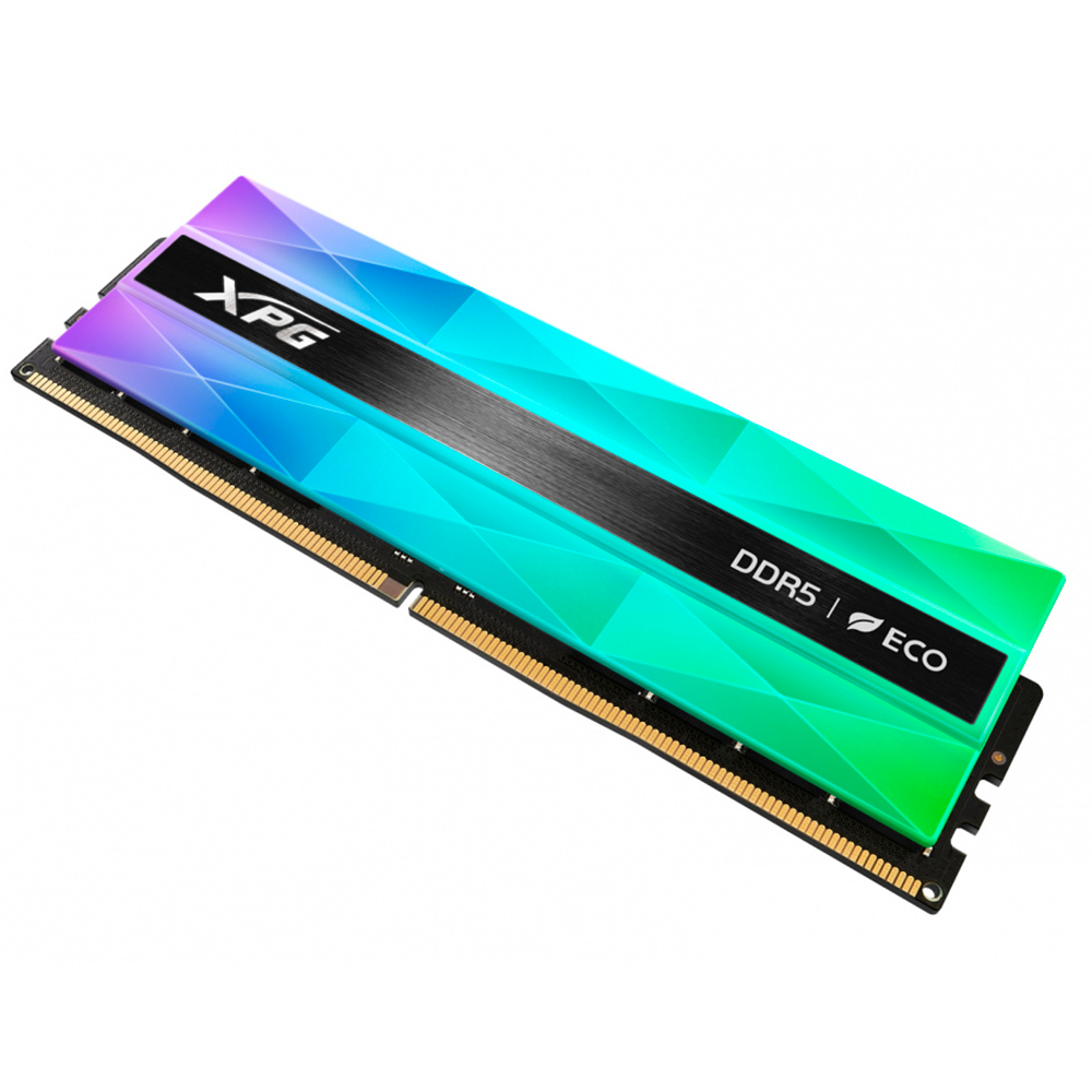 Memoria Ddr5 Xpg Lancer Neon 16Gb 6400Mts Kit (2x16GB) Rgb (AX5U6400C3216G-DCLANRSG)