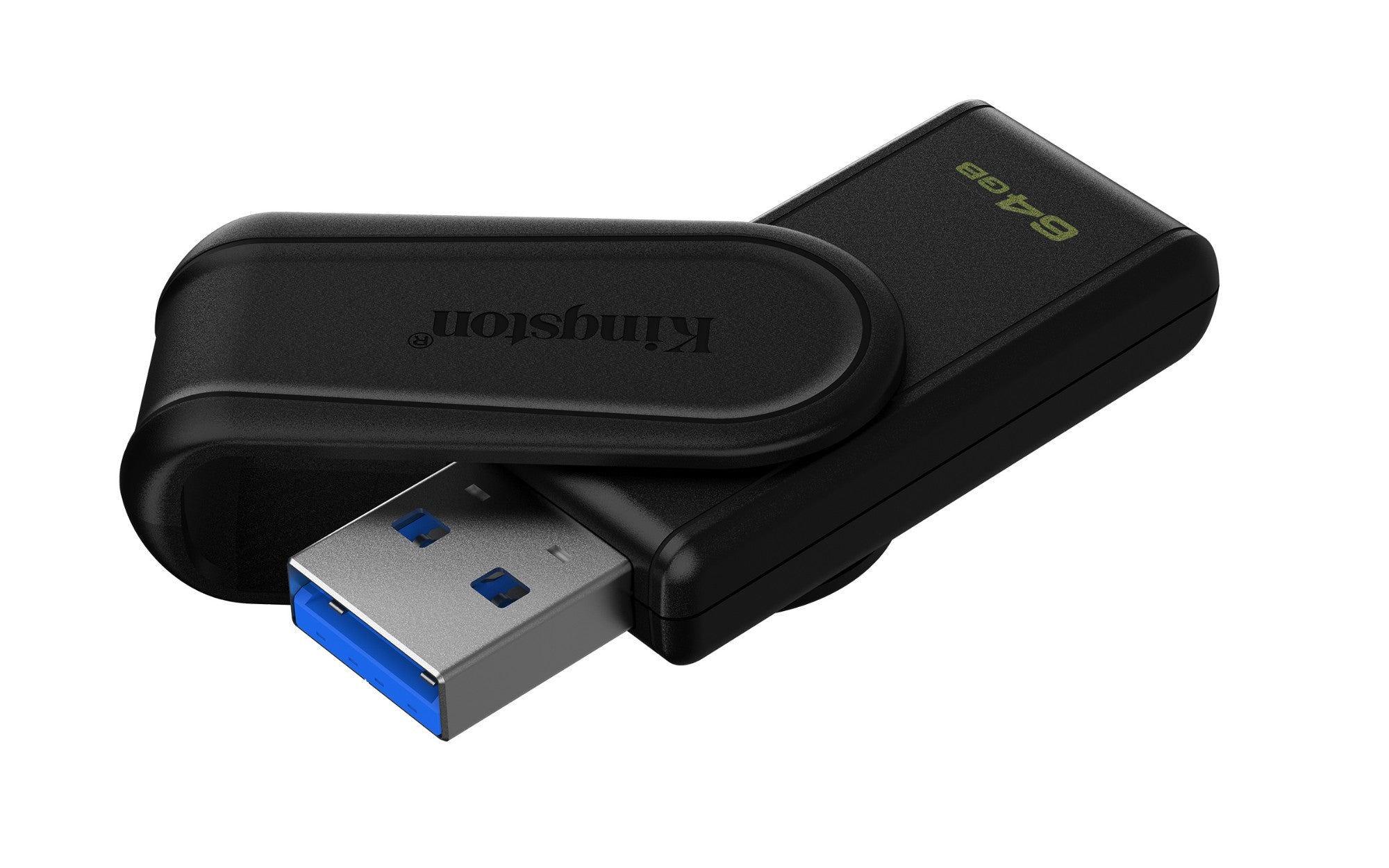 Memoria Flash Kingston Dtxs 64Gb Gen 1 3.2 Negro (Dtxs/64Gb)