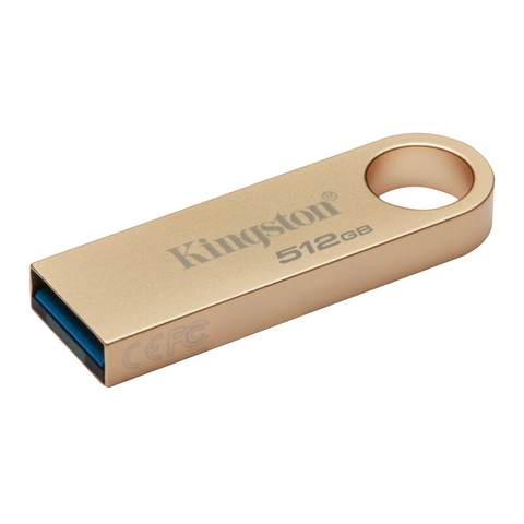 Memoria Flash Kingston Gen 1 512Gb 3.2 Metalica Oro (Dtse9G3/512Gb)