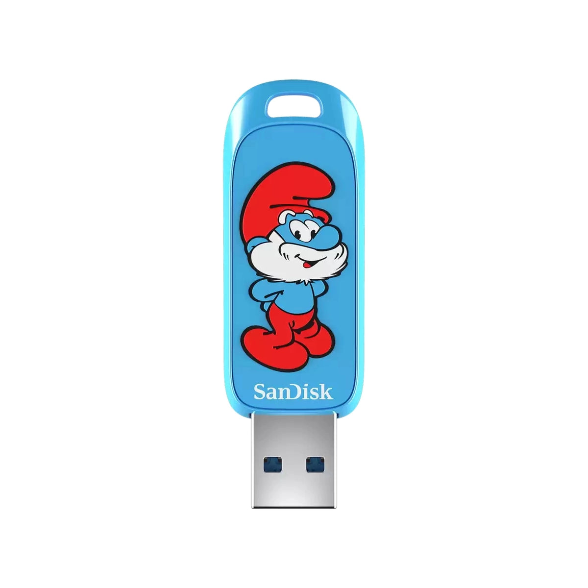 Memoria Flash Sandisk Pitufos 128Gb Azul 3.2 (SDCZIS-128G-G46)