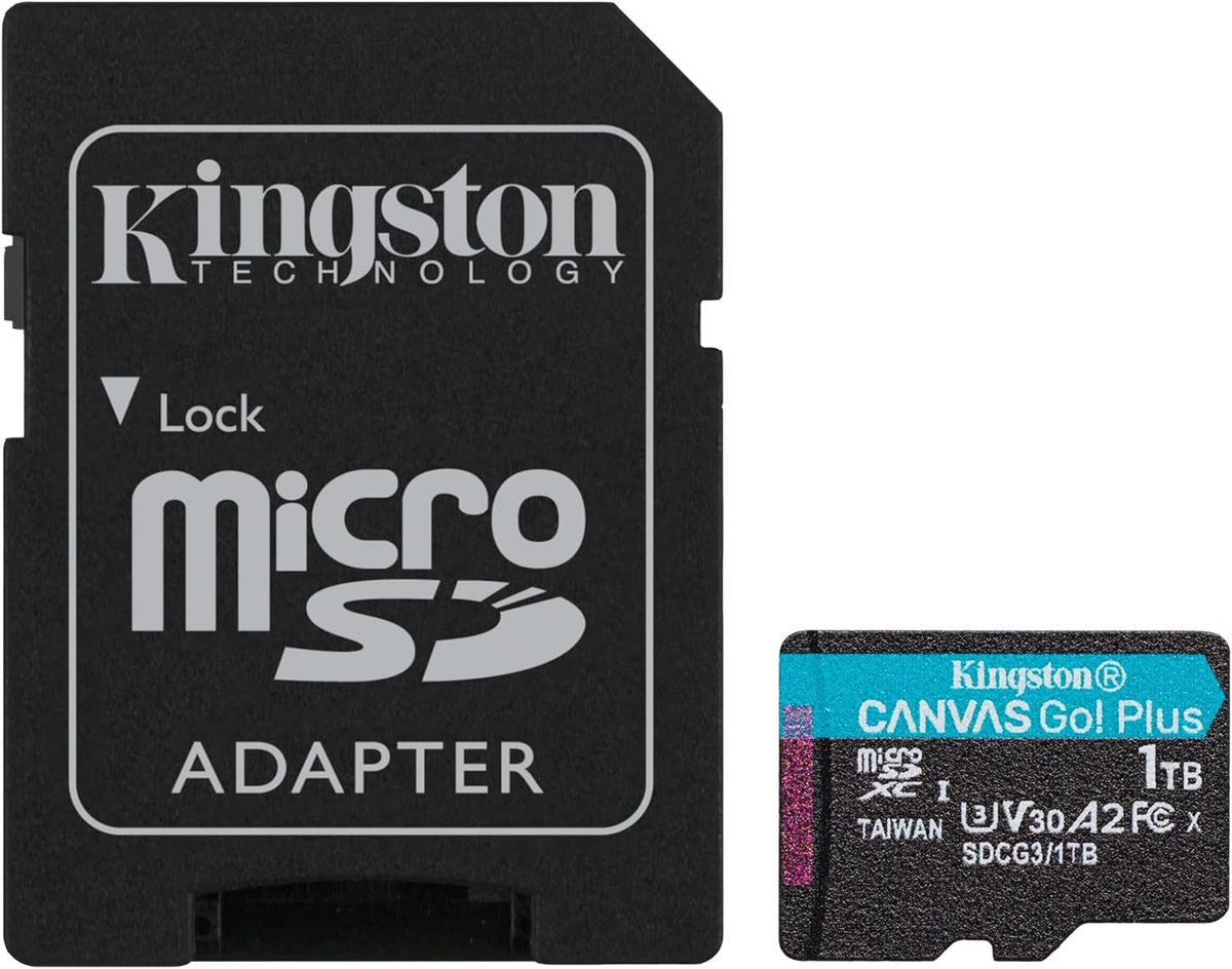 Memoria Kingston Micro Sdxc Canvas Go Plus 170R A2 U3 V30 (Sdcg3/1Tb)
