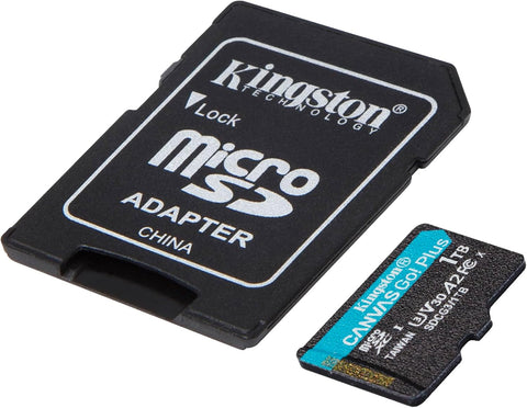 Memoria Kingston Micro Sdxc Canvas Go Plus 170R A2 U3 V30 (Sdcg3/1Tb)