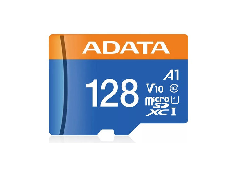 Memoria Micro Sdxc 128gb Adata Clase 10 Video Full Hd V10 - (Ausdx128guicl10a1-Ra1)