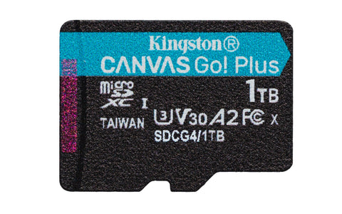 Memoria Micro Sdxc Kingston 1Tb Canvas Go Plus Gen4 V30 (SDCG4/1TB)