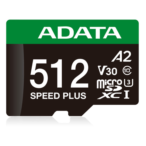 Memoria Microsdxc Adata 512Gb U3 V30S Speed Plus (Ud512Gui3V30A2Sp-Ra1)