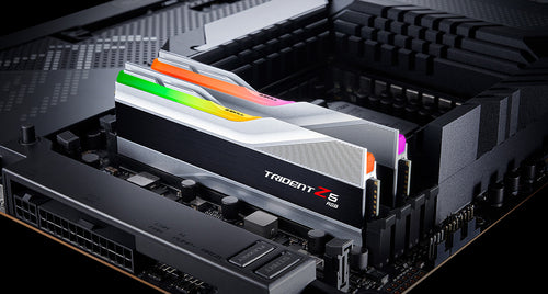 Memoria Ram Gskill Tz5 Rgb Ddr5 6000 Mt/S 32Gb 2X16 Gris (F5-6000J4040F16Gx2-Tz5Rs)