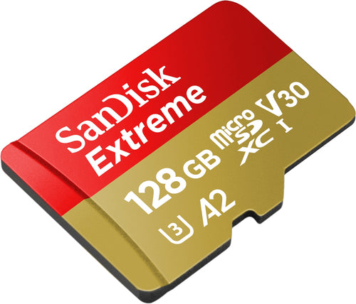 Memoria Sandisk Micro Sd Extreme 128Gb V30 A2 Con Adaptador (SDSQXAA-128G-GN6AA)