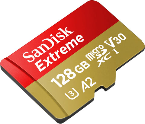Memoria Sandisk Micro Sd Extreme 128Gb V30 A2 Con Adaptador (SDSQXAA-128G-GN6AA)