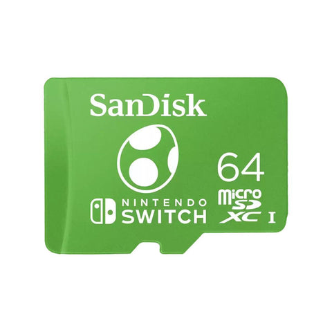 Memoria Sandisk Micro Sdxc Nintendo Switch 64Gb (SDSQXAO-064G-GN6ZN)