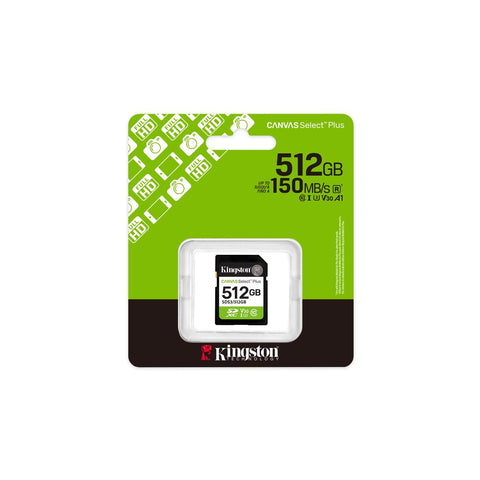 Memoria Sd Kingston Sdxc Canvas Slt 100Mb C10 Uhs-I U1 V10 (SDS3/512GB)