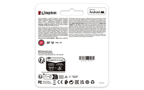 Memoria Sdxc Kingston 1Tb Canvas Go Plus G4 C10 Uhs-I V30 (SDG4/1TB)