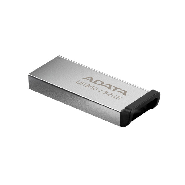 Memoria Usb Adata Ur350 32Gb Usb 3.2 Gen1 Metalica Negro (Ur350-32G-Rsrbk)