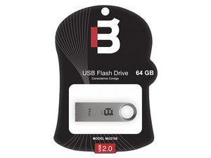 Memoria Usb Blackpcs 2108 64Gb Plata (Mu2108S-64)