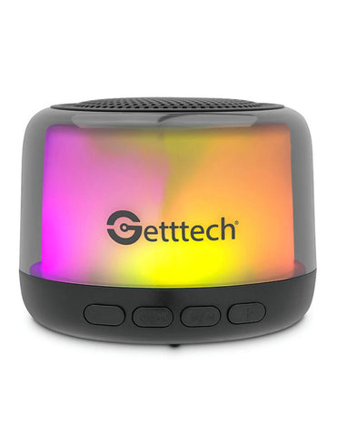 Mini Bocina Getttech Inalambrica Rgb Carga Tipo C (Gus-Etrbt-01)