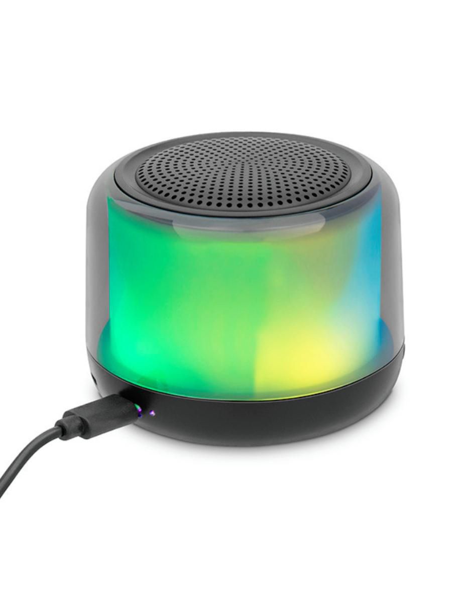 Mini Bocina Getttech Inalambrica Rgb Carga Tipo C (Gus-Etrbt-01)